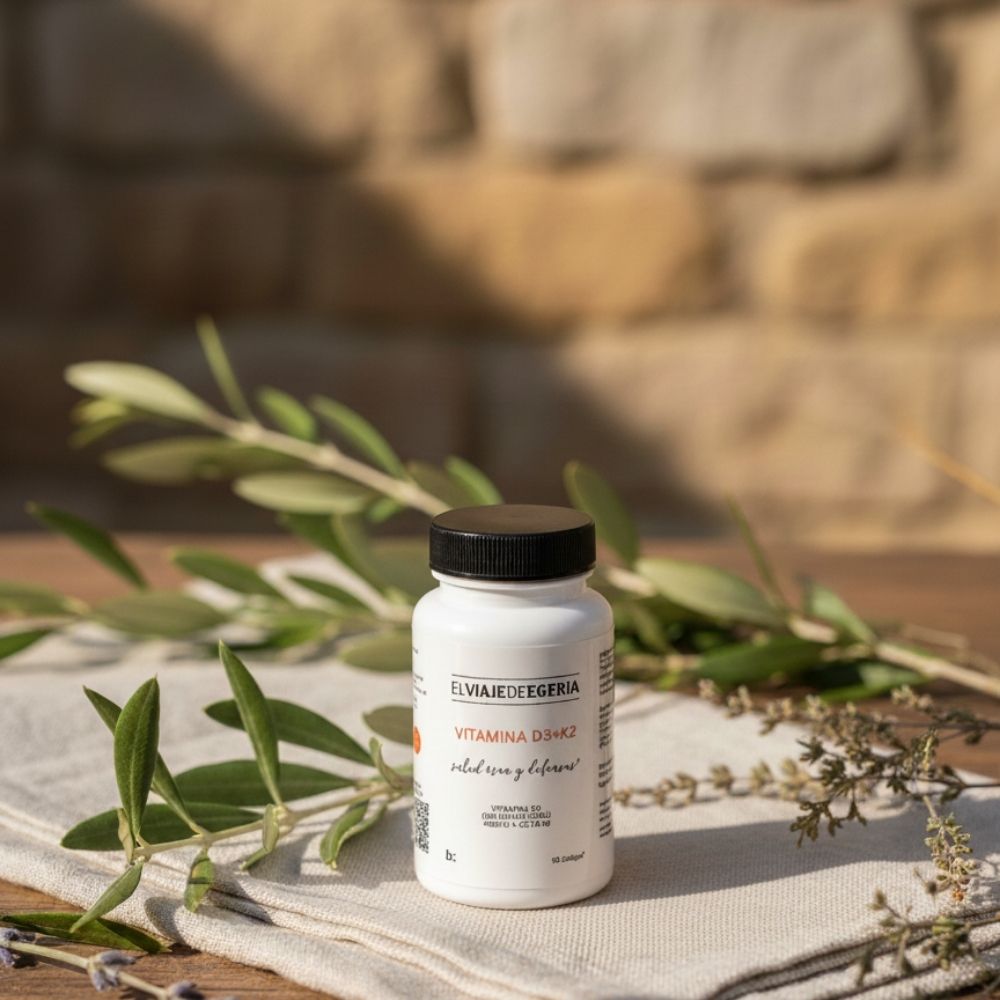 Vitamina D3 + K2: huesos fuertes y defensas altas con ELVIAJEDEEGERIA