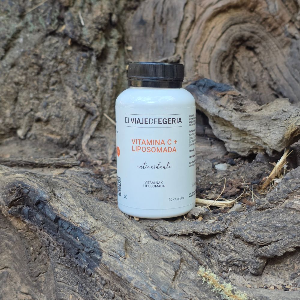 ELVIAJEDEEGERIA VITAMINA C + LIPOSOMADA 90 CÁPSULAS