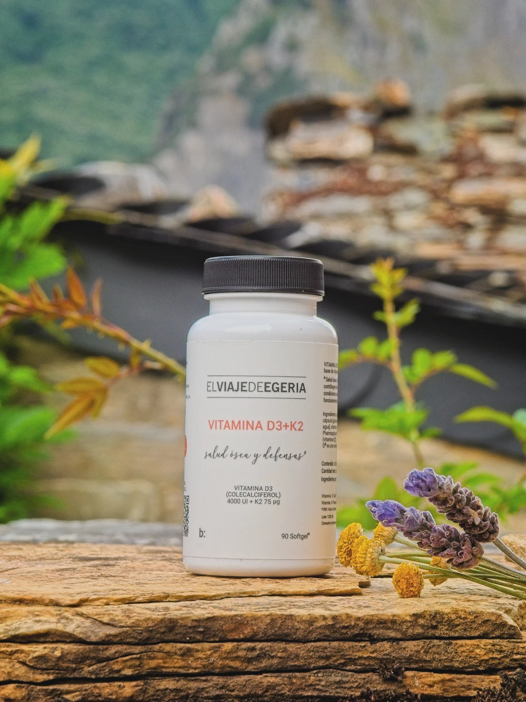 ELVIAJEDEEEGERIA VITAMINA D3 K2 90 SOFTGEL®